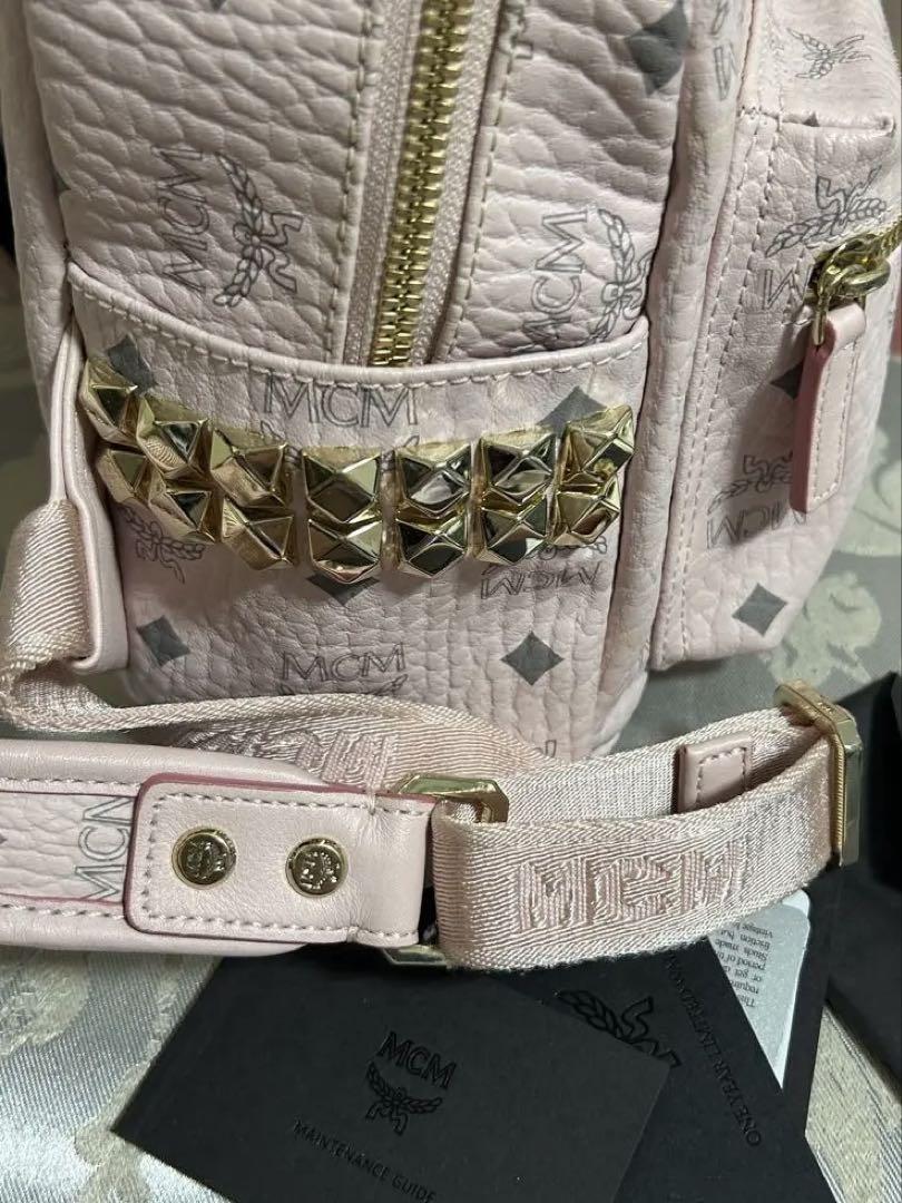 MCM パウダーピンク リュック