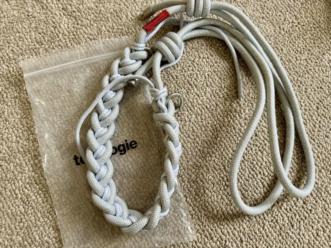 Topologie トポロジー 8.0mm ブレイデッド オーロープ　シルバー