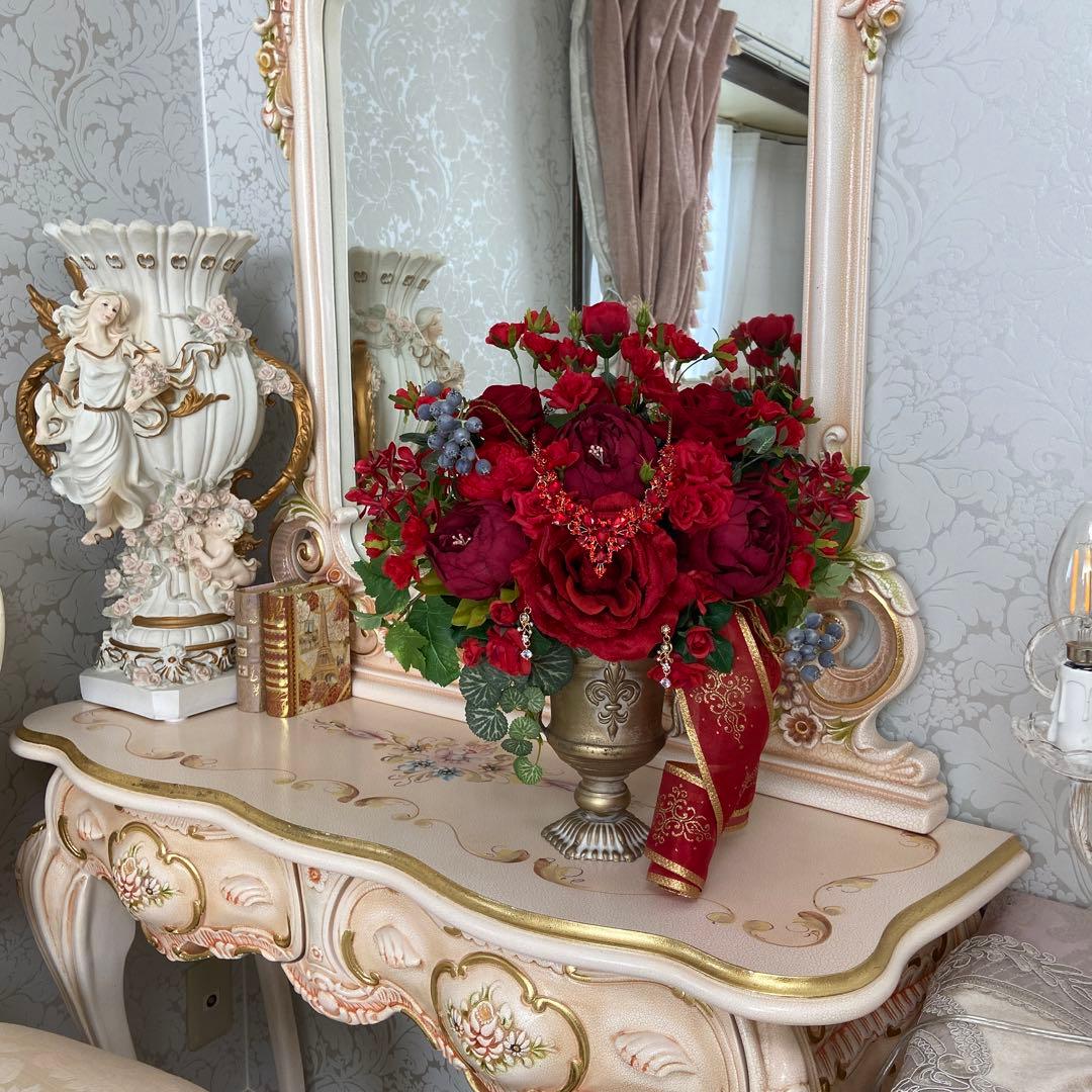 当店限定販売】 フラワーアレンジメント 造花 限定1点限り 再販無し