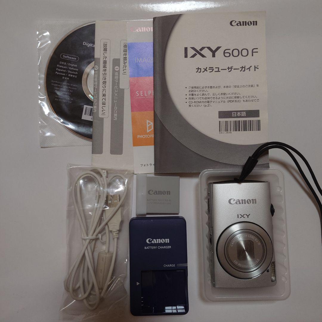Canon IXY 600f コンパクトデジタルカメラ　動作確認済み　即購入◎