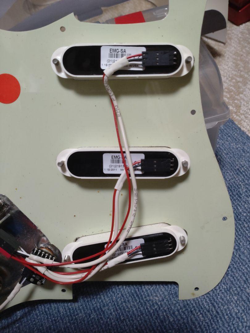 EMG SA アッセンブリー ピッガード付き