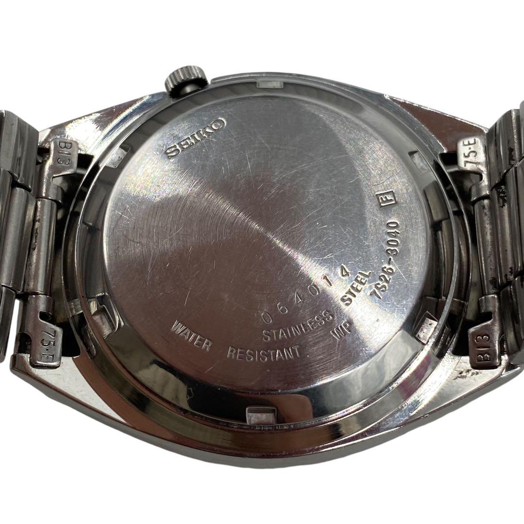 良品 SEIKO セイコー5 腕時計 デイデイト 自動巻き 稼働品 メンズ