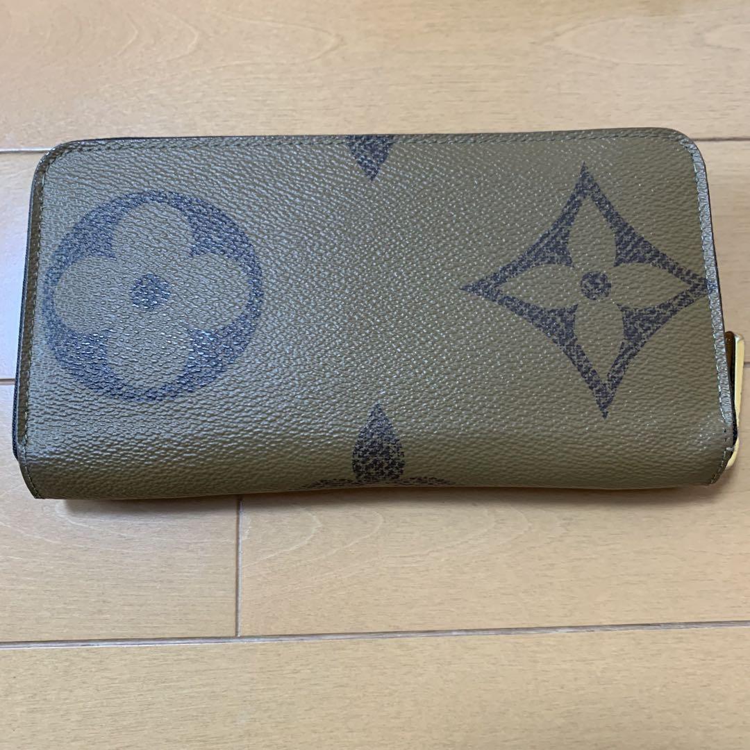 ルイヴィトンジャイアントモノグラム ジッピーウォレット長財布