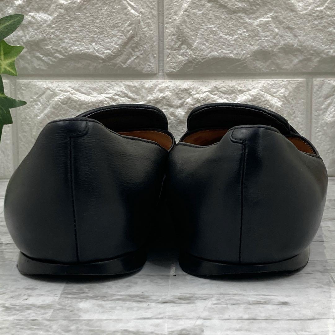 箱保存袋】TOD'S トッズ スクエアトゥ メタルチェーン レザー