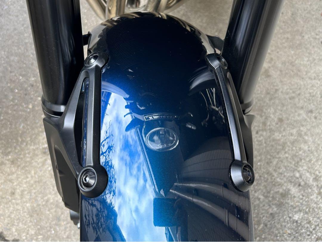 Z900RS フェンダーアーム 用 チタンボルト ブラック 8個 黒