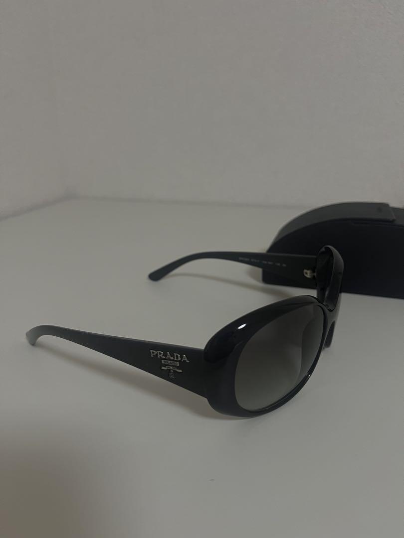 【美品】PRADA プラダ オーバーサイズ サングラス ブラック