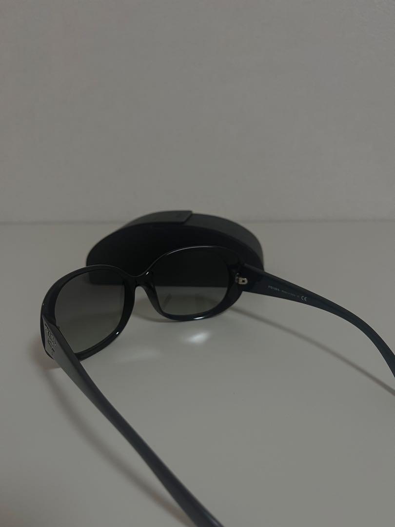 【美品】PRADA プラダ オーバーサイズ サングラス ブラック