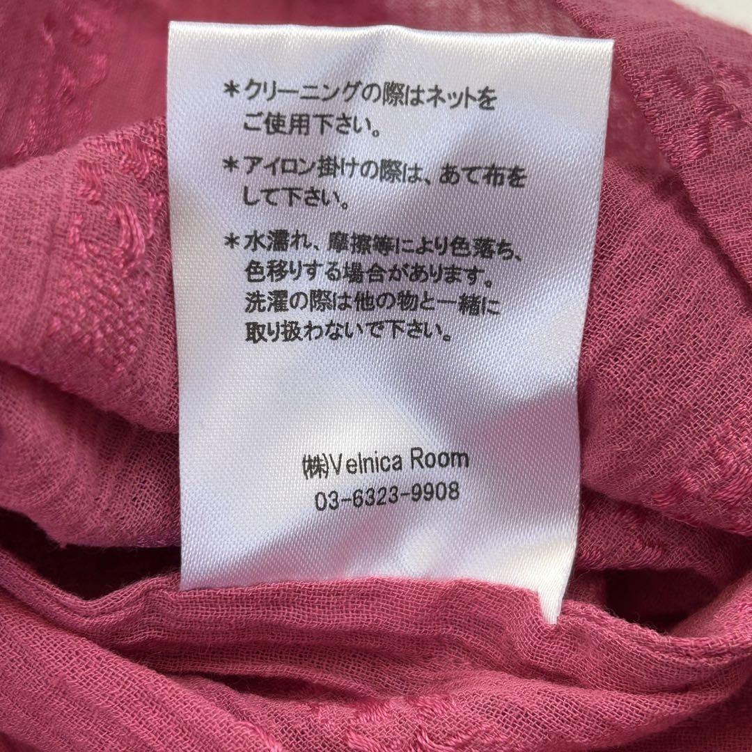 velnica インド綿 マキシワンピース レース - メルカリ