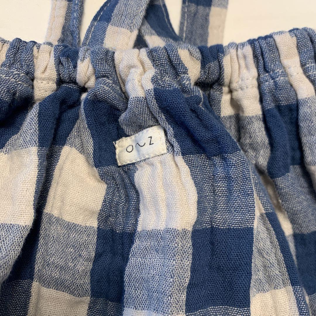 organic zoo Pottery Blue Gingham Skirt ボトムス