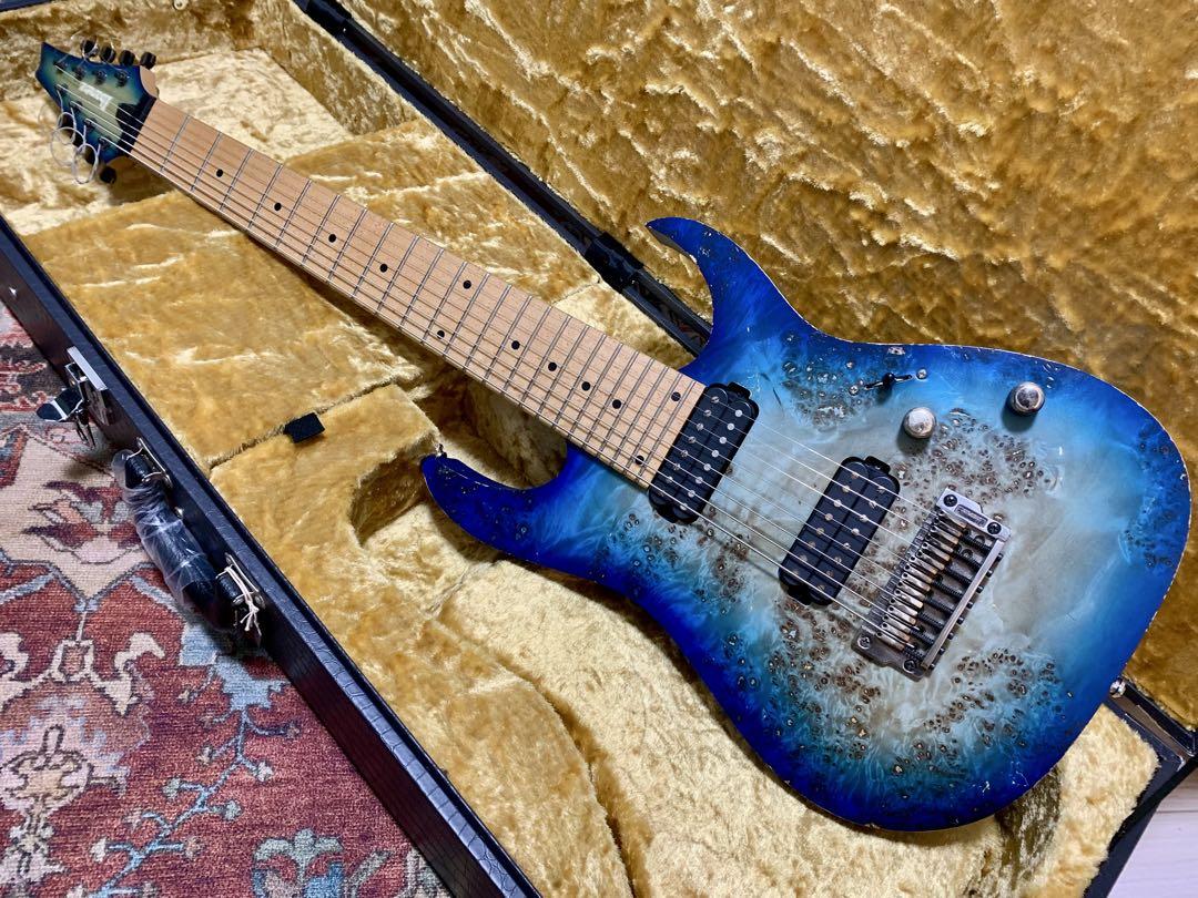 Ibanez RG852MPB 日本製8弦 ポプラバールトップ/バーズアイ指板