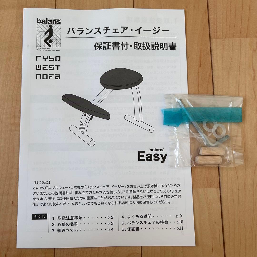 リボ社 バランスチェア・イージー 水色 リボ社 バランスチェア・イージー 水色