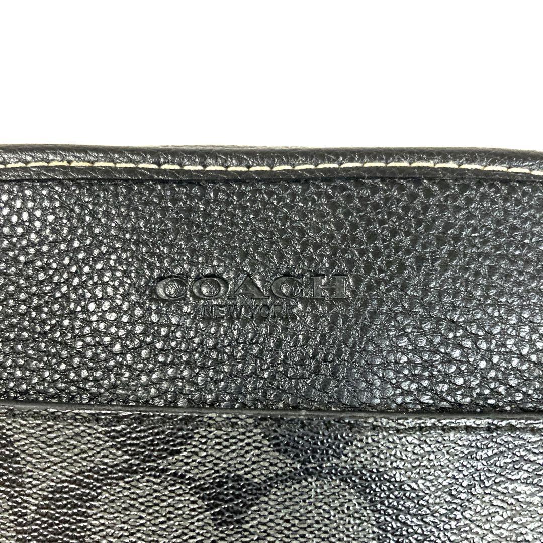 さきと　COACH ★美品★ ショルダーバッグ　PVC レザー