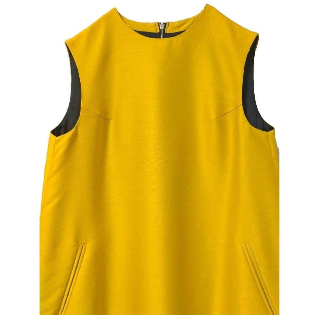 【新品タグ】定価10万 ローベリイテアンドシーオー ワンピ ウールシルク 日本製