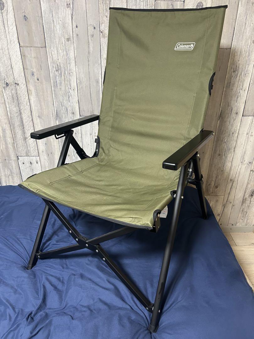 なみ 美品 コールマンColemanコールマン レイチェア オリーブ
