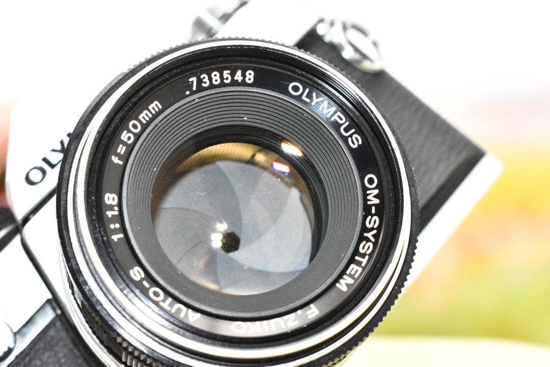 【整備済】 OLYMPUS OM-2 + 50mm F1.8 単焦点レンズ付き