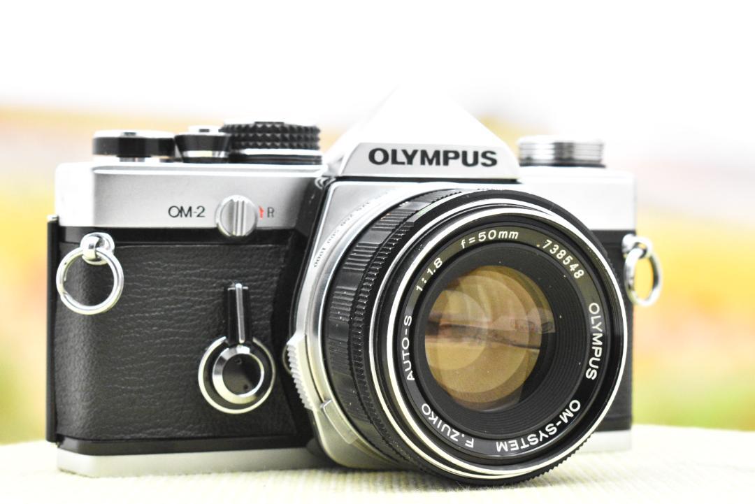 【整備済】 OLYMPUS OM-2 + 50mm F1.8 単焦点レンズ付き
