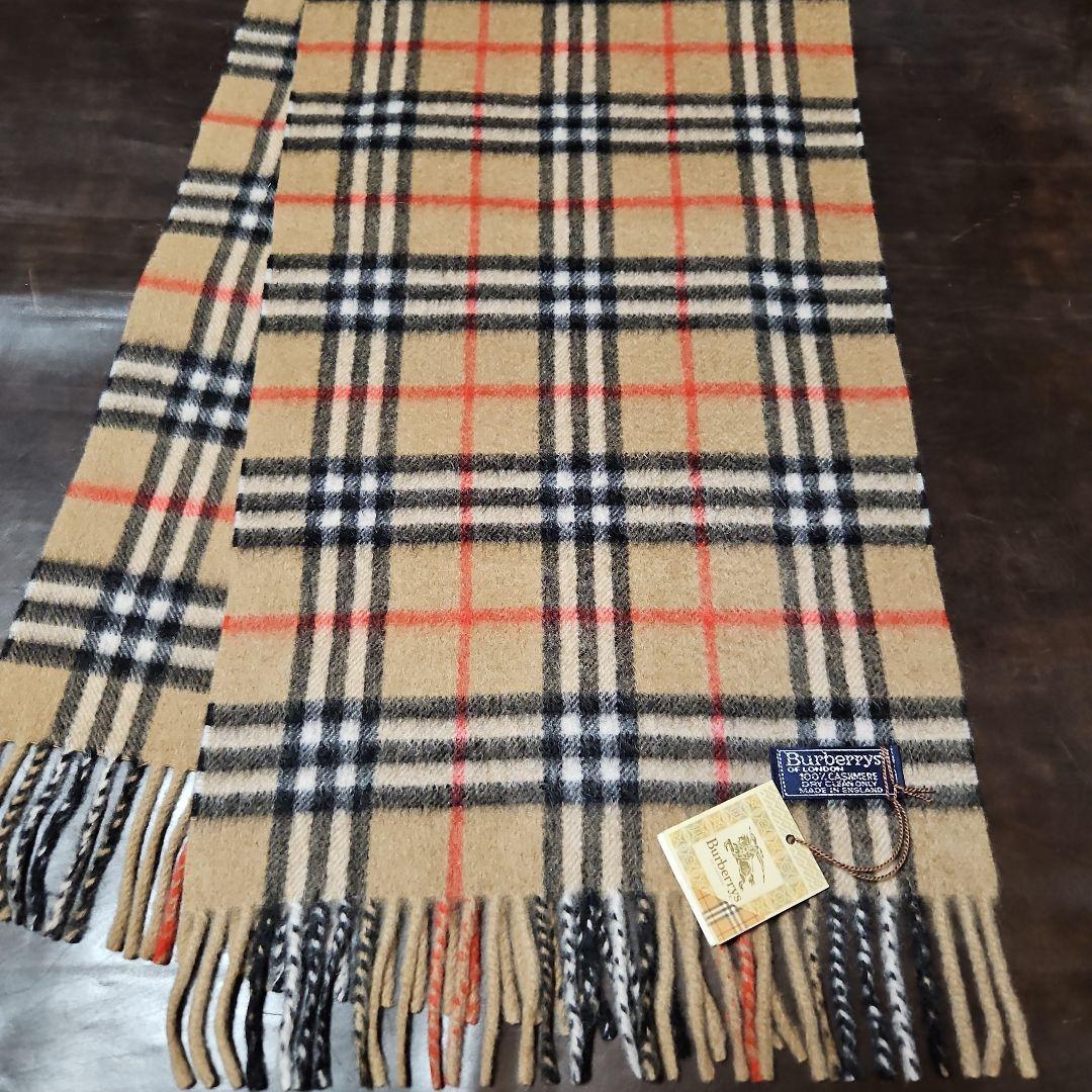 BURBERRY　カシミヤマフラー