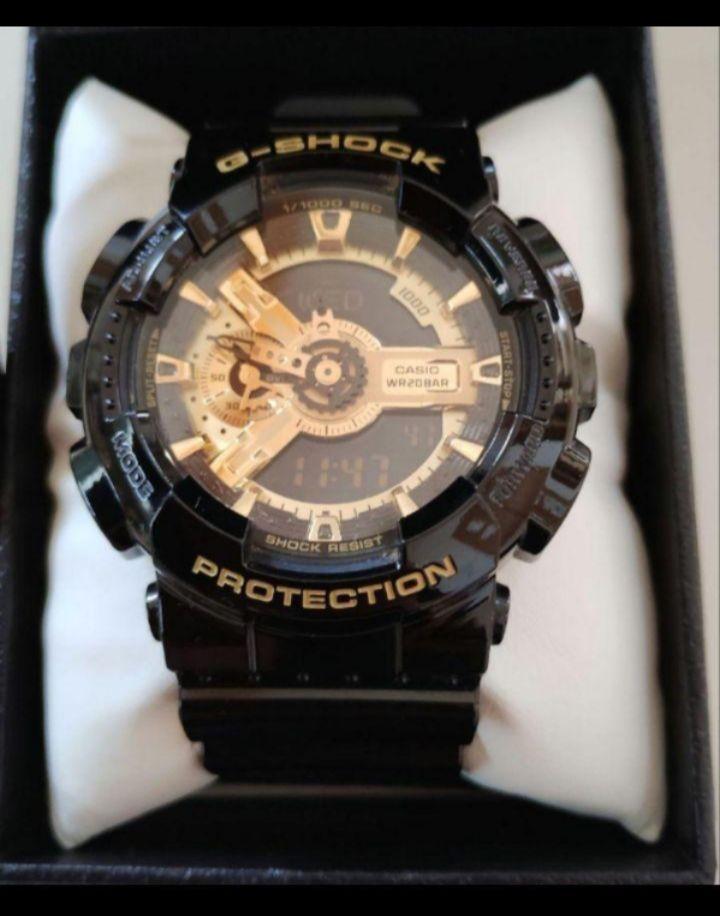 電池新品】【美品】G-SHOCK GA-110GB ブラック×ゴールドデジアナ