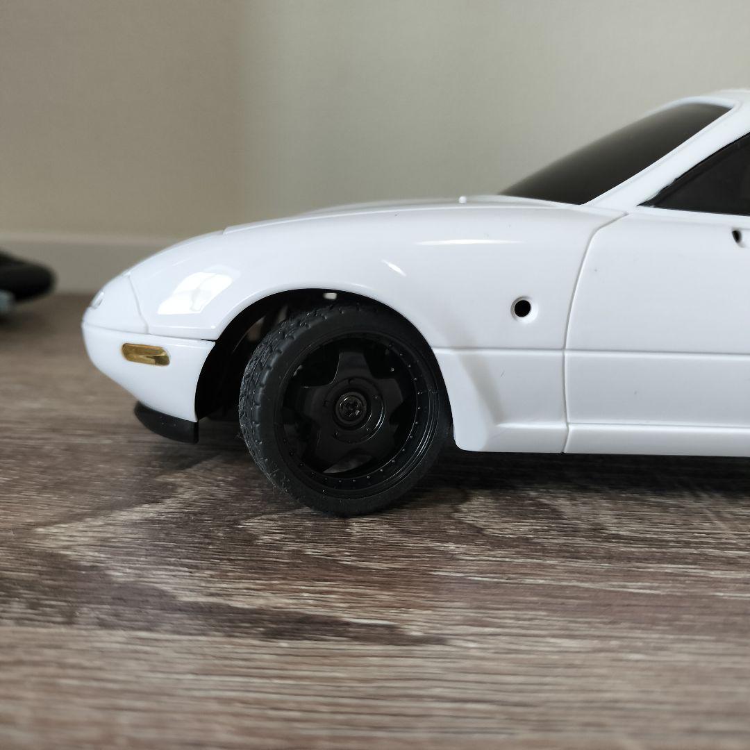 ドリフト ラジコン 1/18 マツダ MX5 NC6 NC8 ロードスター 白