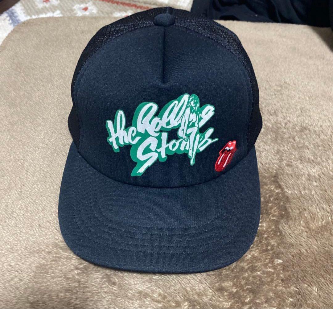 ヒステリックグラマー　ローリングストーンズ　キャップ ヒステリックグラマー ×ローリングストーンズ メッシュキャップ - メルカリ