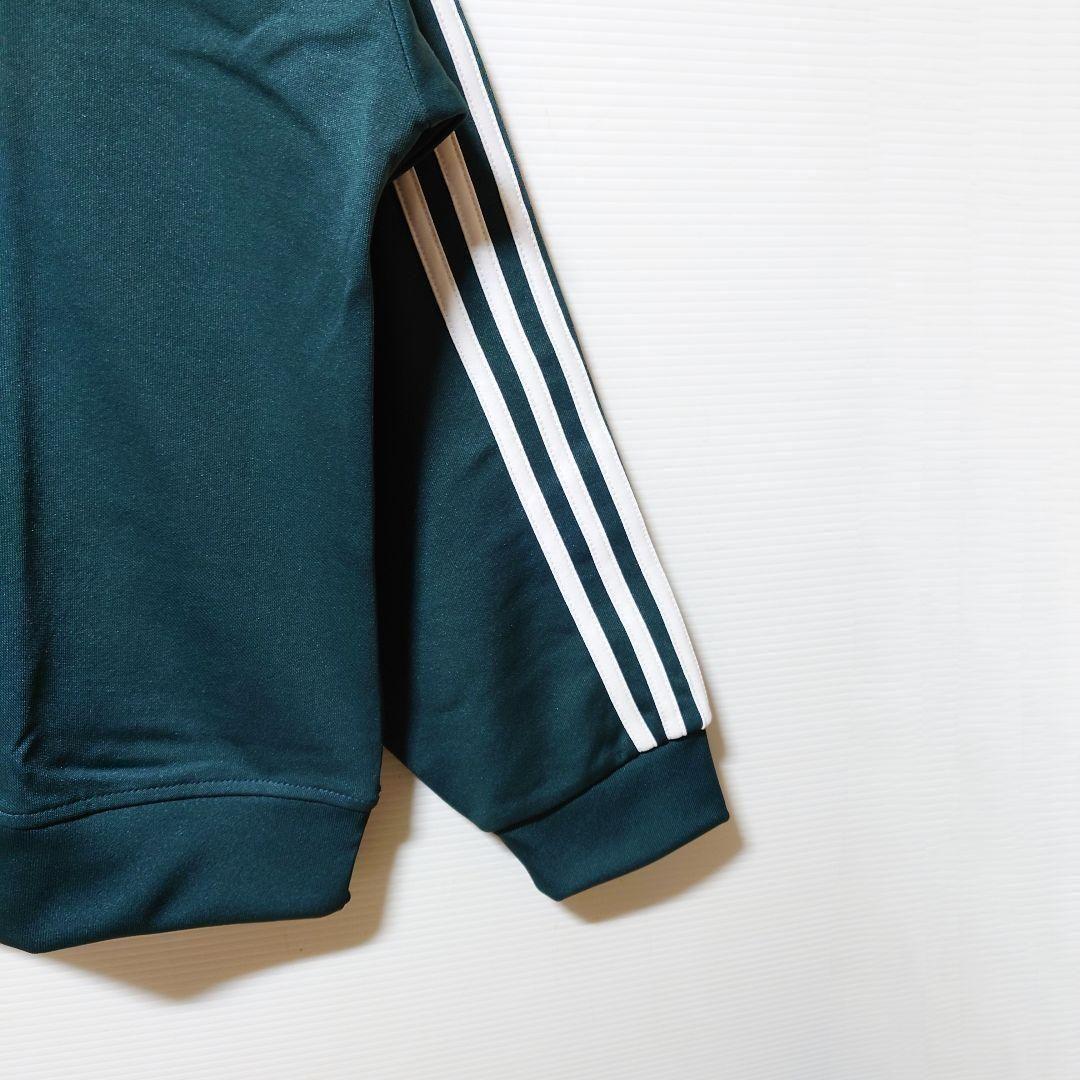 新品★adidas★緑2XL★ファンネルネックトラックトップ★ジャージ★男女兼用