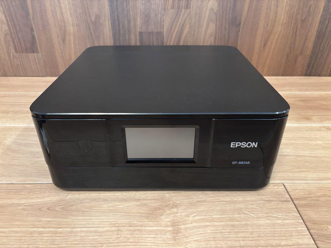【新品未使用品】　EPSON プリンター　EP-881AB 新品未使用】EPSON EP-881AB 無線LAN Wi-Fi プリンター - メルカリ