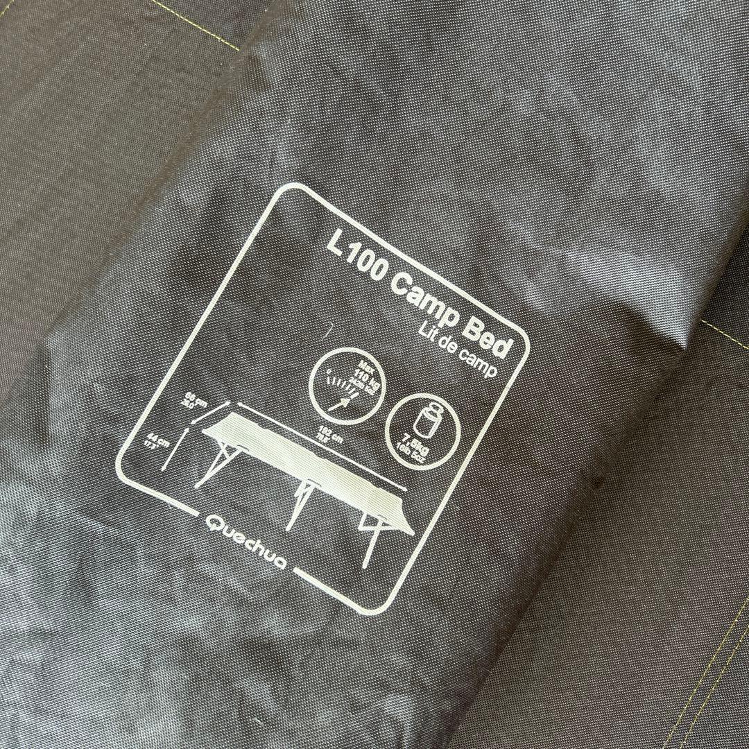 L100 Camp Bed 折りたたみキャンプベッドQuechua ケシュア目立った傷や汚れなし HRDEVELOPMENT_JP