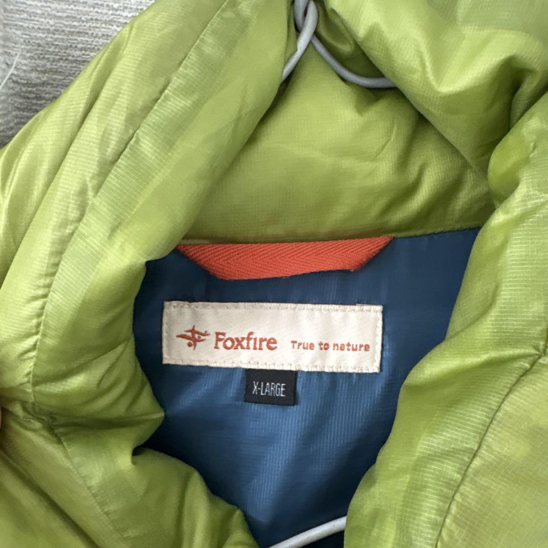 Foxfire グリーンダウンジャケット