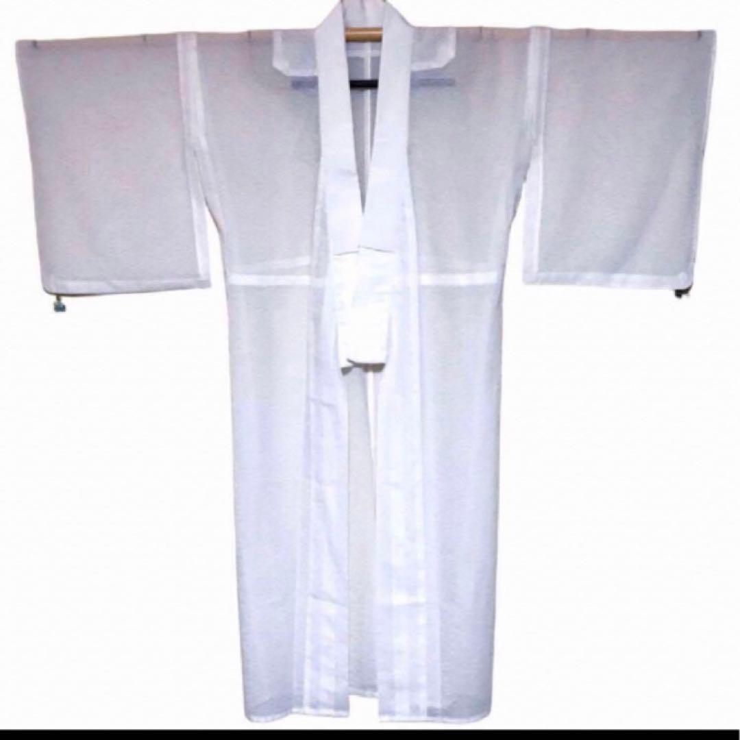 絽紗長襦袢 化繊 シルック 丸洗いOK ノーアイロンOK