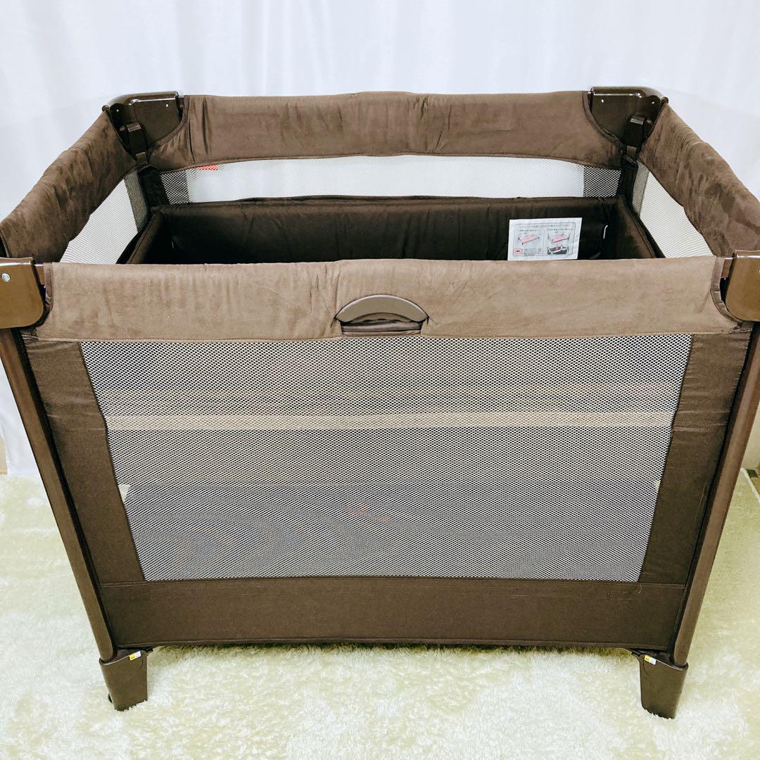 【美品】アップリカ ベビーベッド ココネル エアープラス