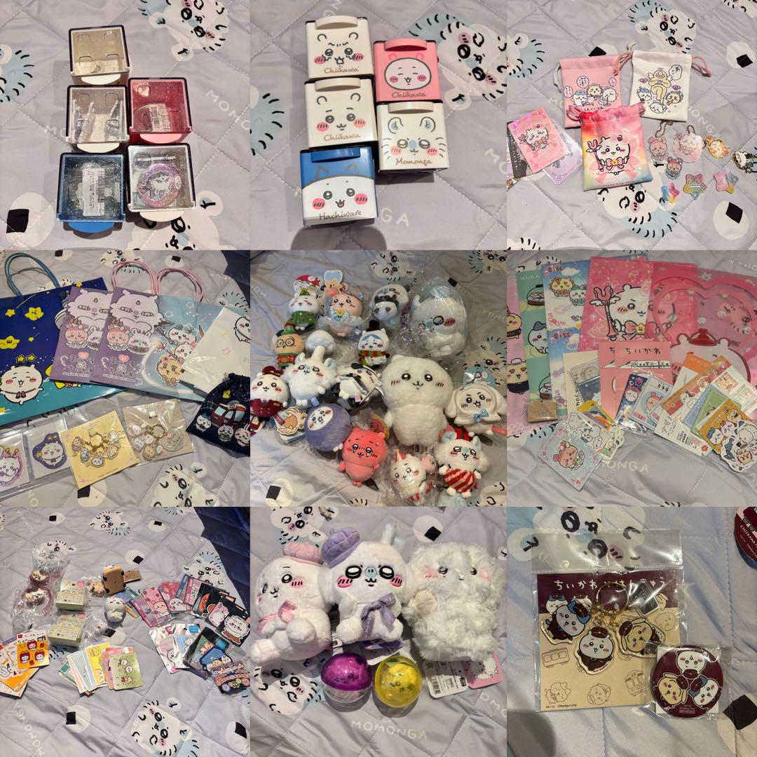 ちいかわ ぬいぐるみ マスコット グッズ まとめ売り 100点以上 モモンガ 画像1