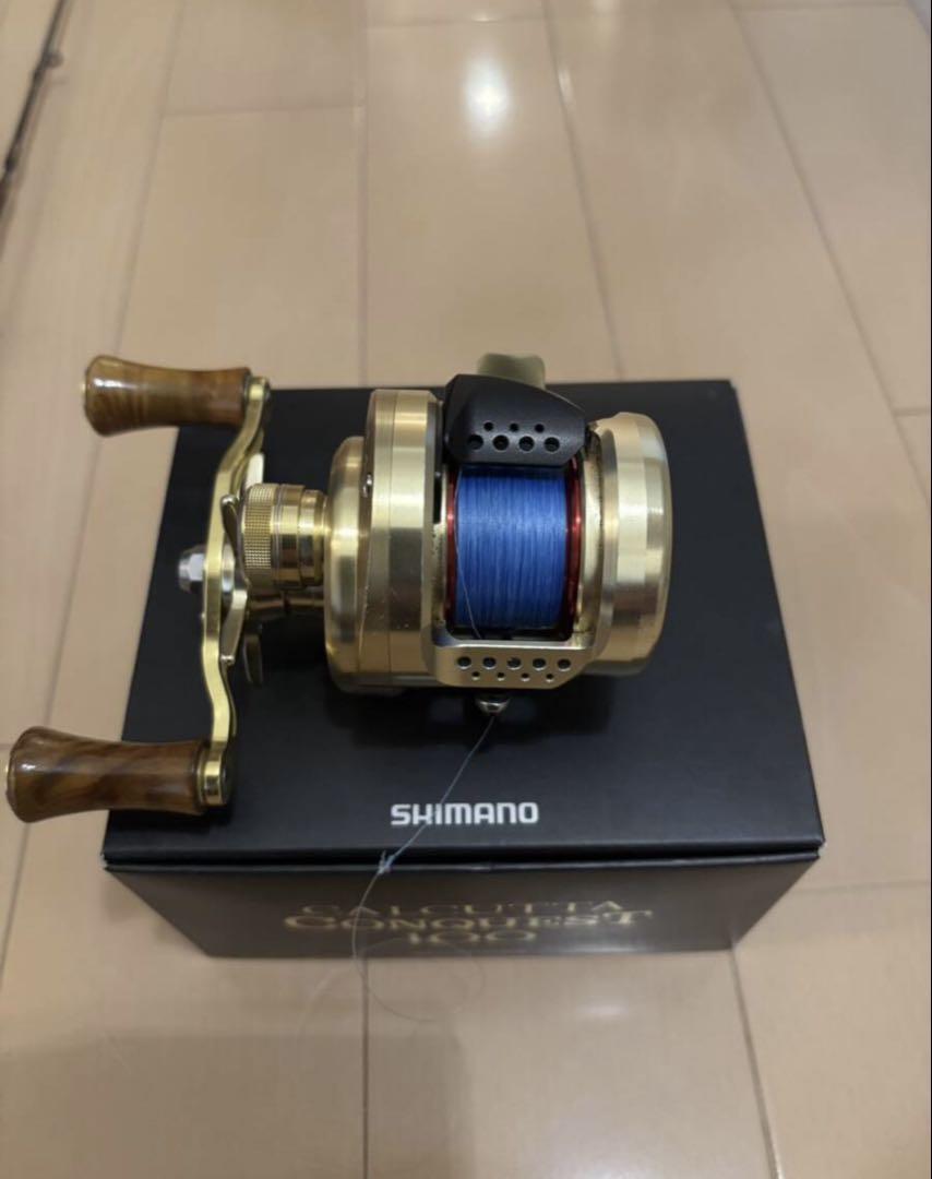 シマノ　リール　カルカッタ　竿　アブガルシア　中古