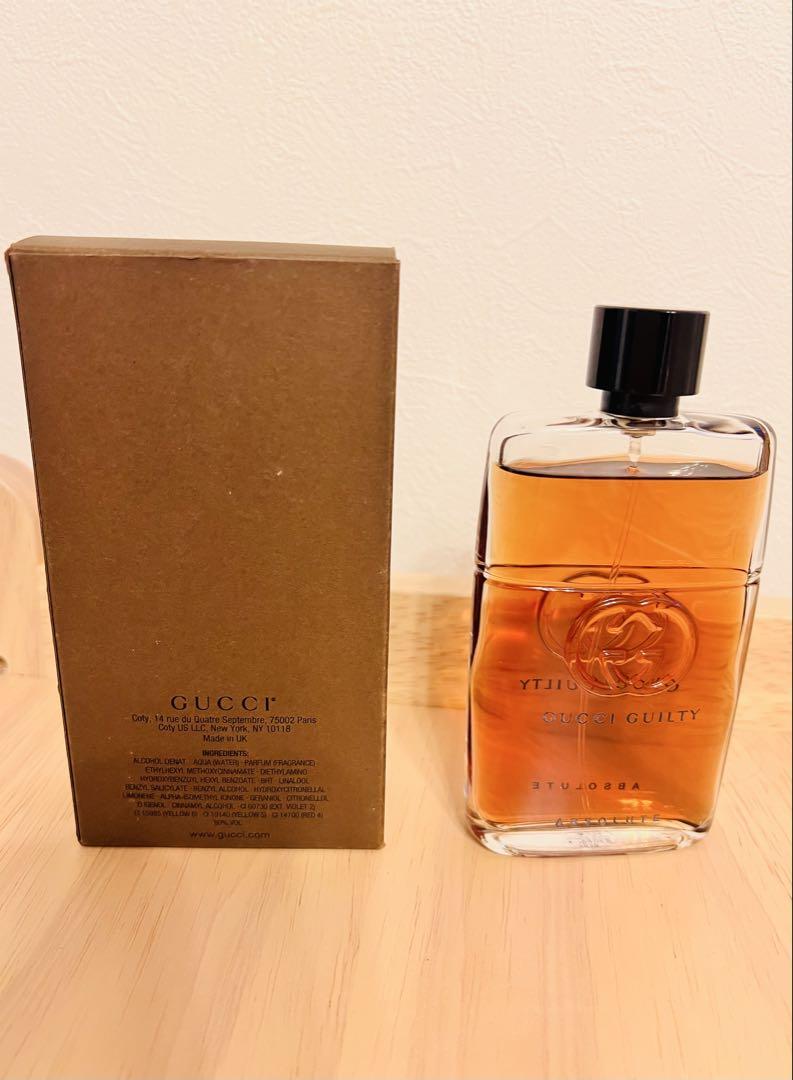 ☆グッチGUCCI ギルティアブソリュート プールオム オードパルファム90ml グッチ ビューティ / グッチ ギルティ アブソリュート