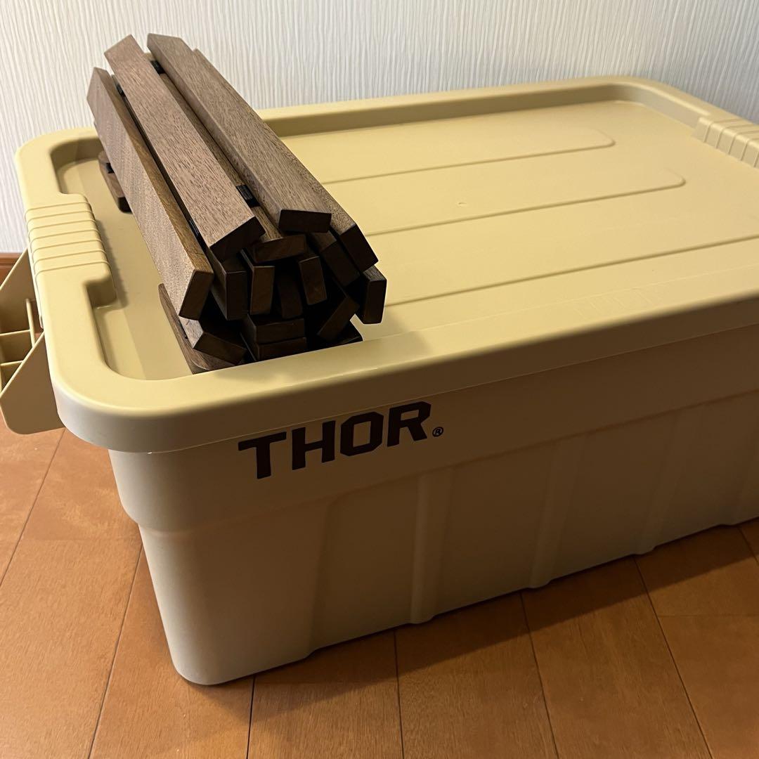 THOR コンテナ天板 53L 75L共通ロールトップ ウォールナット 値下げ中