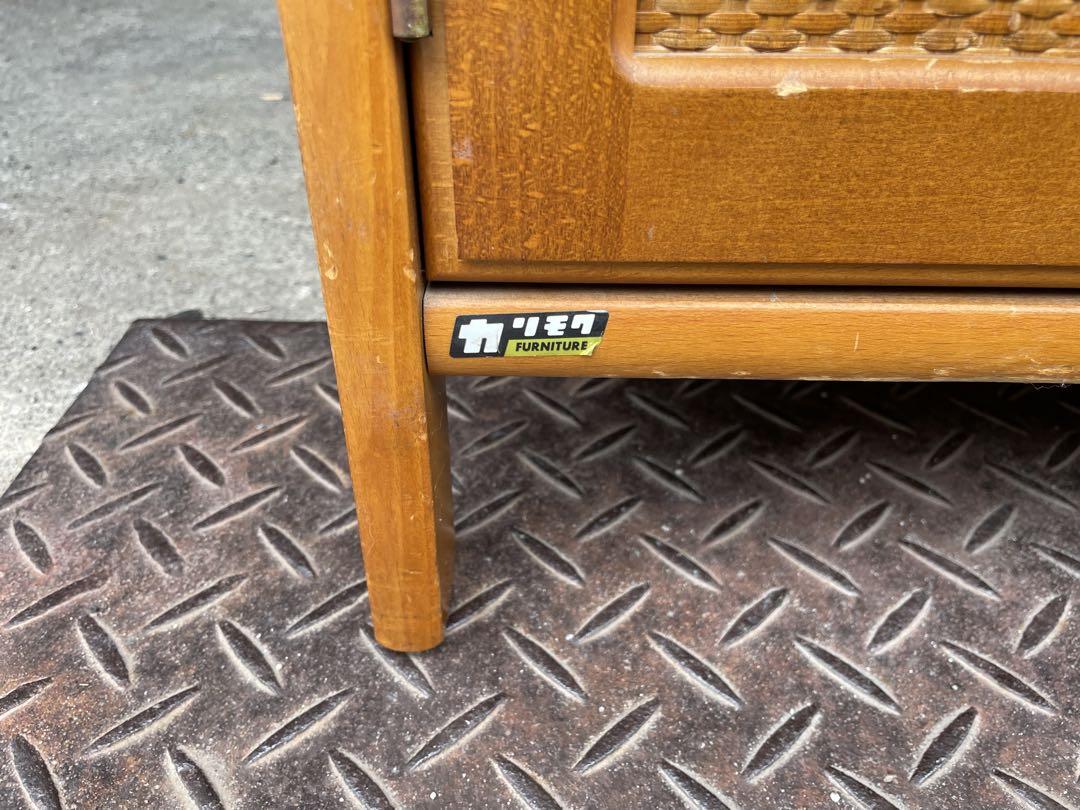 ★ 古家具 カリモク キャビネット 82x64x28cm 家具 karimoku