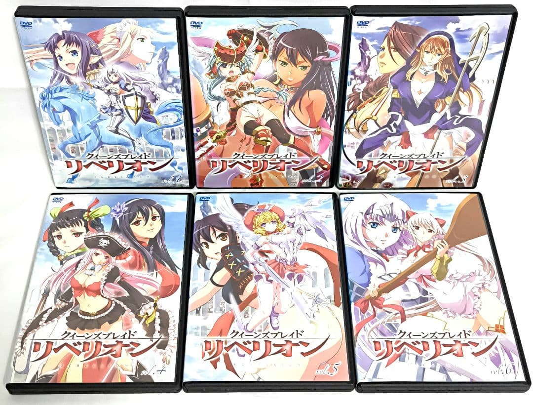 クイーンズブレイド【DVD】シリーズ全26巻セット クイーンズブレイドセット クイーンズブレイド【DVD】シリーズ全26巻