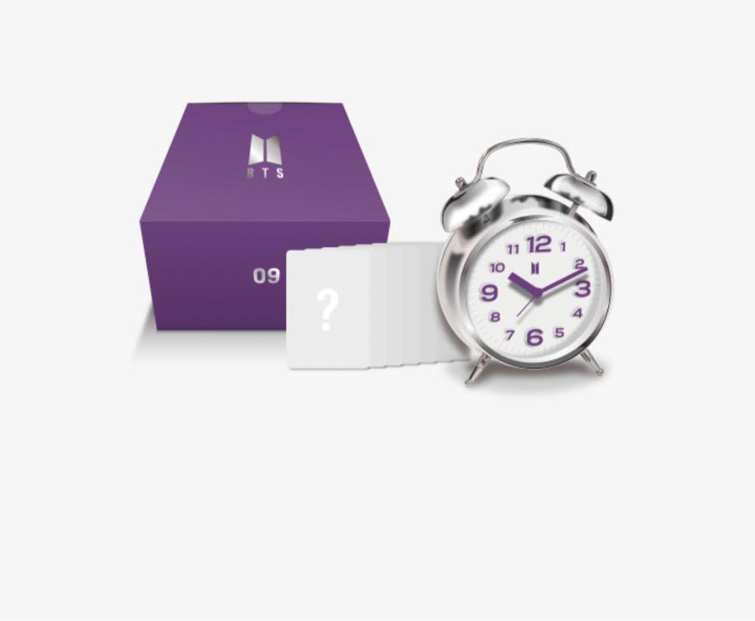 BTS MARCHBOX #9 目覚まし時計