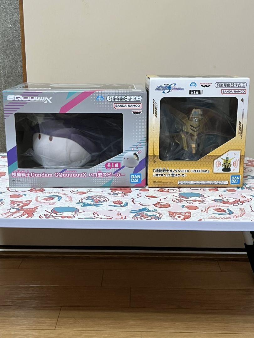 機動戦士Gundam GQuuuuuuX ヘッド型スピーカー 2種セット 機動戦士Gundam GQuuuuuuX」ヘッド型スピーカーがプライズで8月