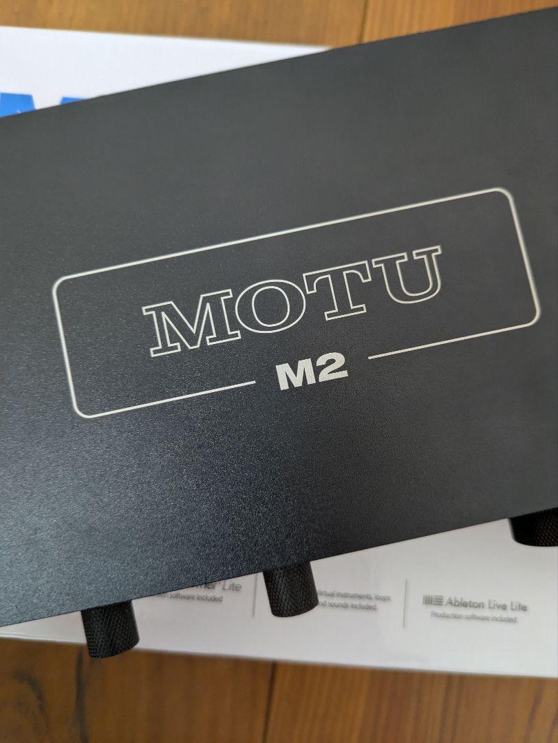 MOTU M2 2-in/2-out USBオーディオインターフェイス