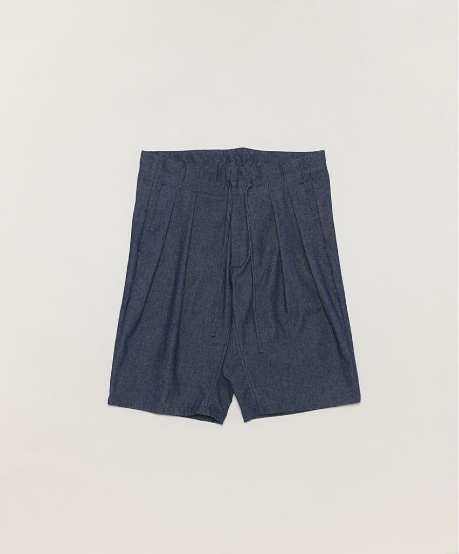 AK　Drop Crotch Shorts インディゴ ハーフパンツ