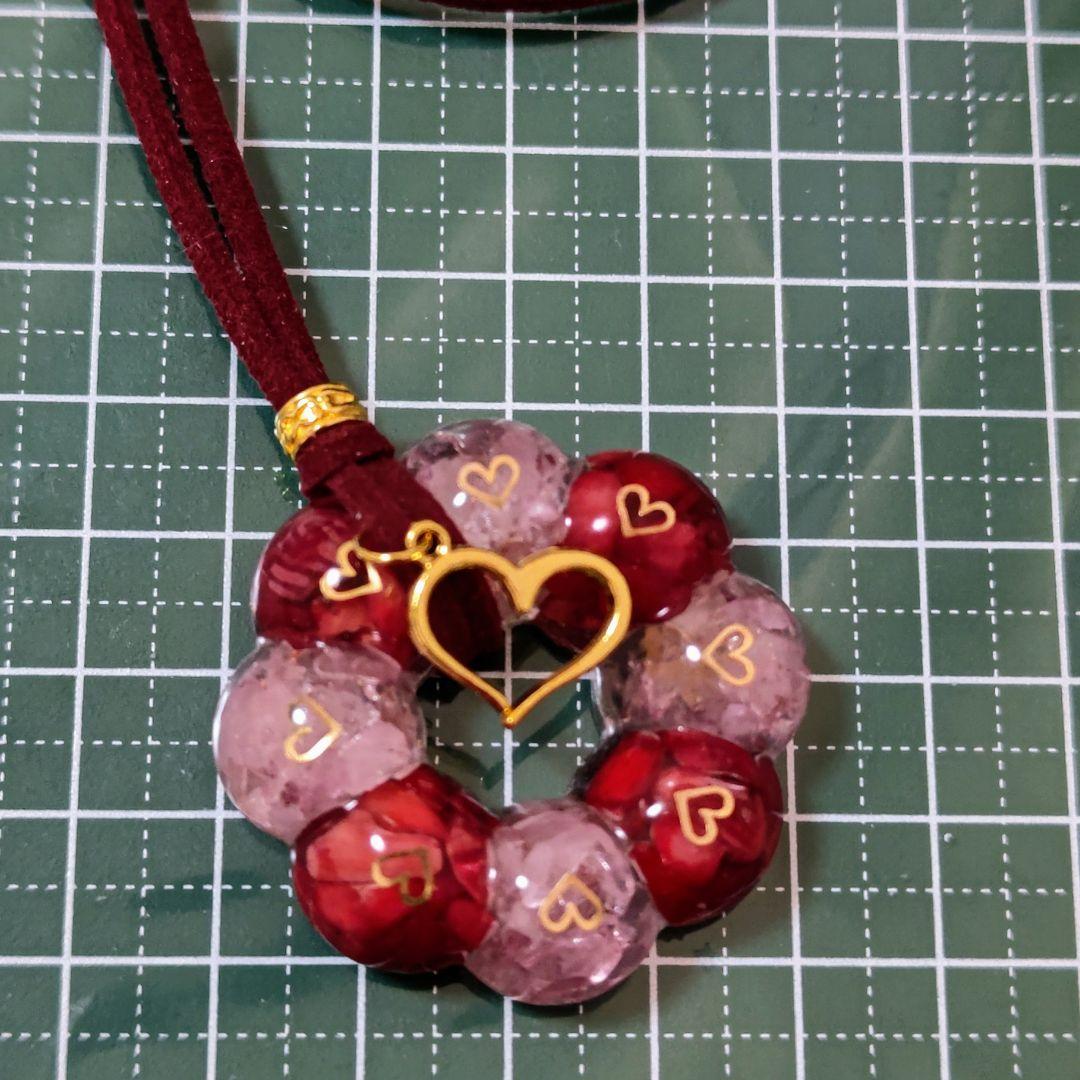 ✨愛と厄除けオルゴナイト✨恋愛成就 家庭円満チャームやペンダント