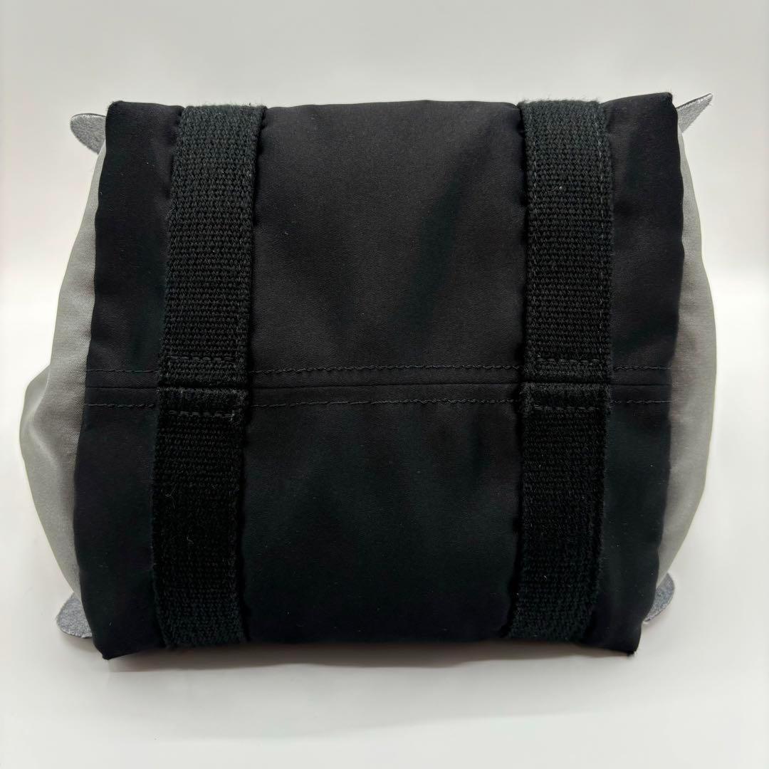 美品✨ラドロー SCRP STN トート ハンドバッグ 別注 サテン ネイビー
