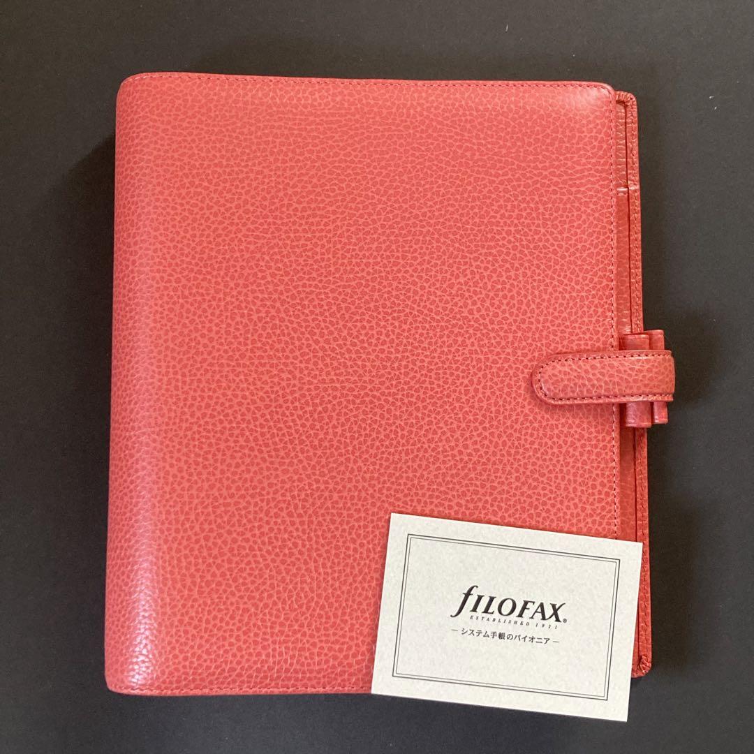 【新品】Filofax ファイロファックス フィンスバリー A5 コーラル