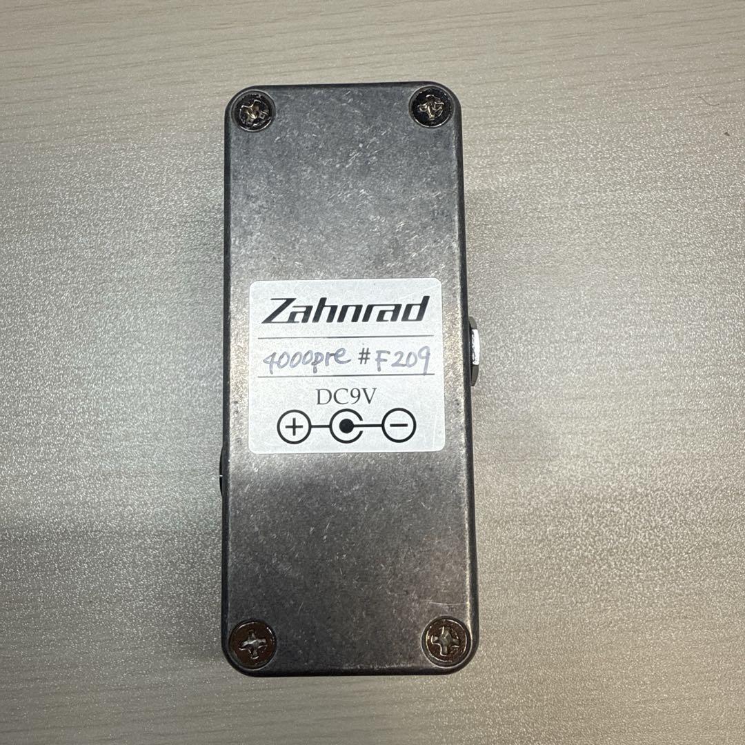 Zahmrad 4000pre ベースエフェクター Zahnrad by nature sound】超人気ブースター“4000Pre”に「イケベ