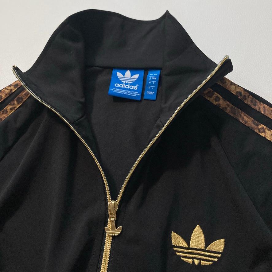 小栗旬着用 アディダス セットアップ ファイヤーバード レオパード M 完売品】adidas 小栗旬さん着用 レオパード ジャージ上下