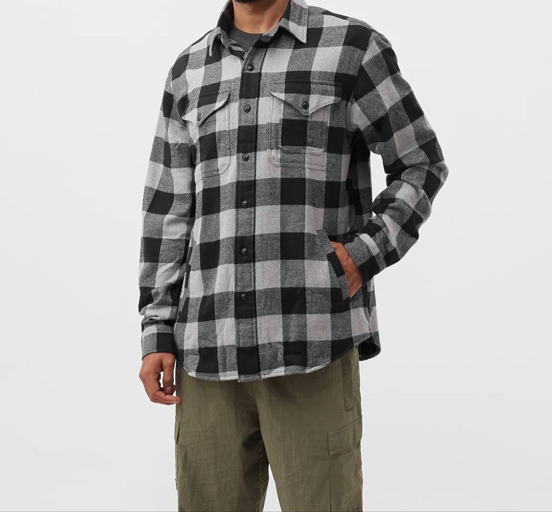 現行 ラルフローレン バッファローチェック シャツジャケット ネルシャツ