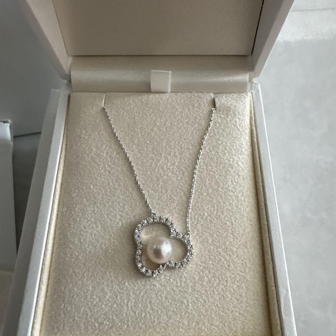 TASAKI♡チャンツダイヤネックレス　ホワイトゴールド704000円 TASAKI♡チャンツダイヤネックレスホワイトゴールド704000円