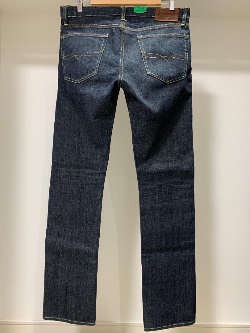新品 32 インチ ポロ ラルフローレン POLO スリム ストレート デニム