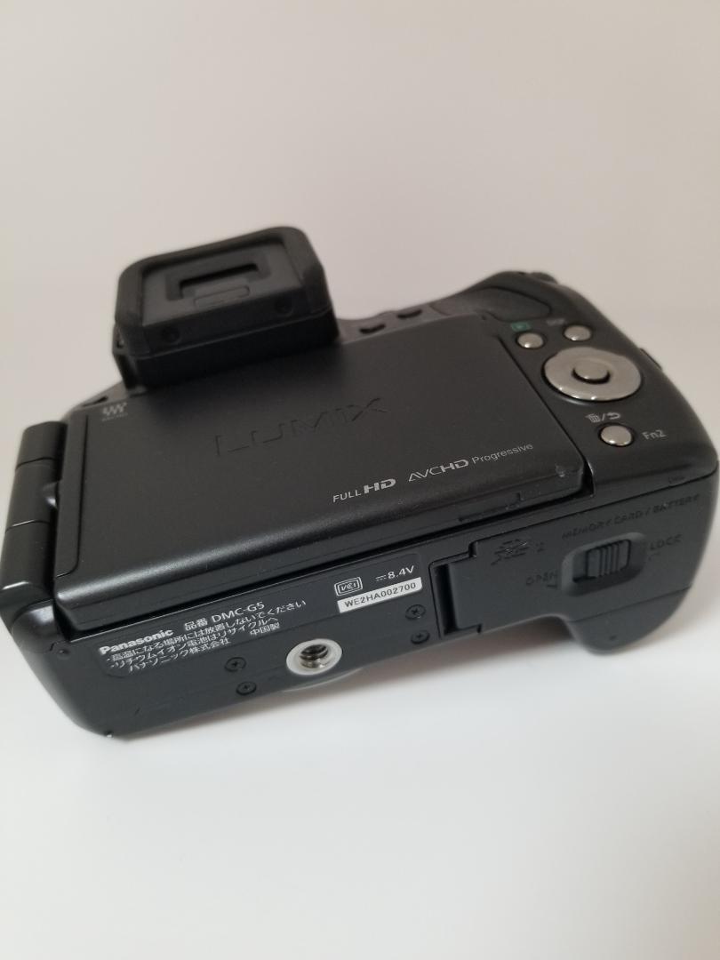 美品 パナソニック Lumix DMC-G5 ブラック ボディ