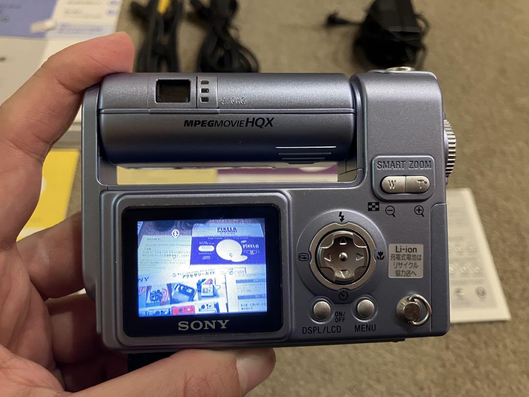 デジタルカメラ SONY Cyber-shot 4.0 Mega Pixels DSC-F77A